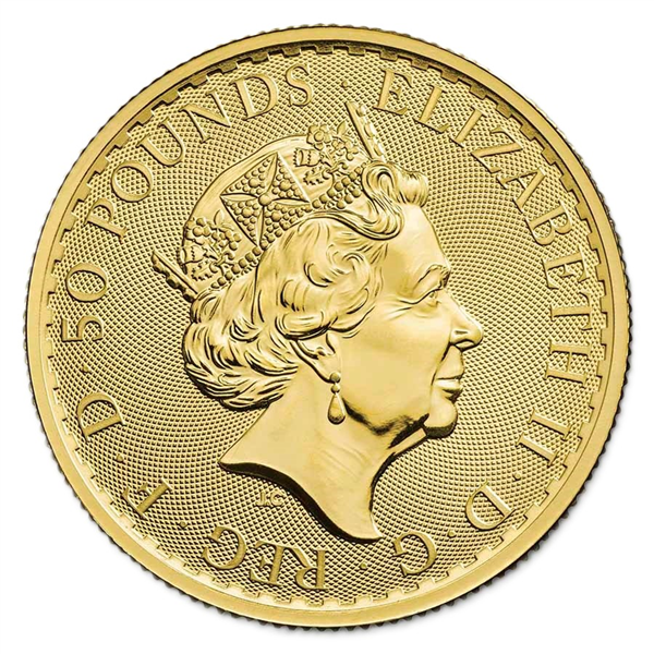 2022 1 oz .9999 Gold Britannia Coin